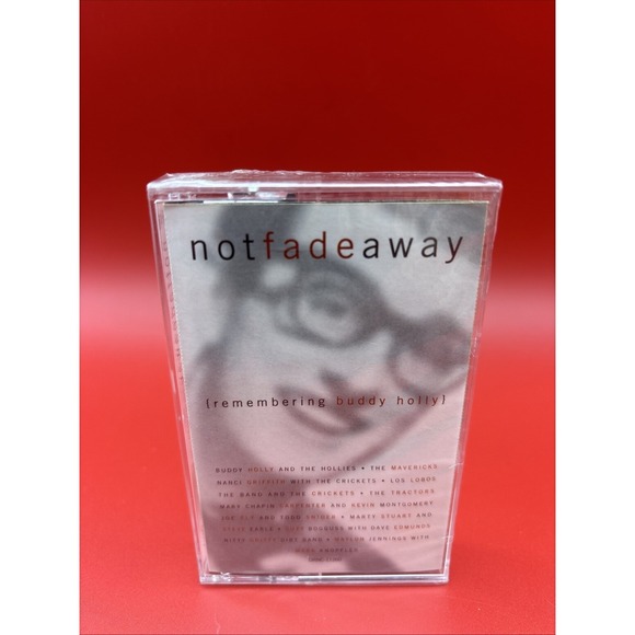 Other - Not Fade Away - Remembering Buddy Holly - Cassette Tape MCA 1996 Waylon Jennings